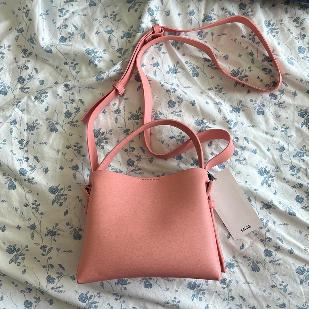 Mango Small Pink Crossbody Bag